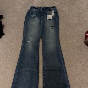 Boot cut medium wash jeans!